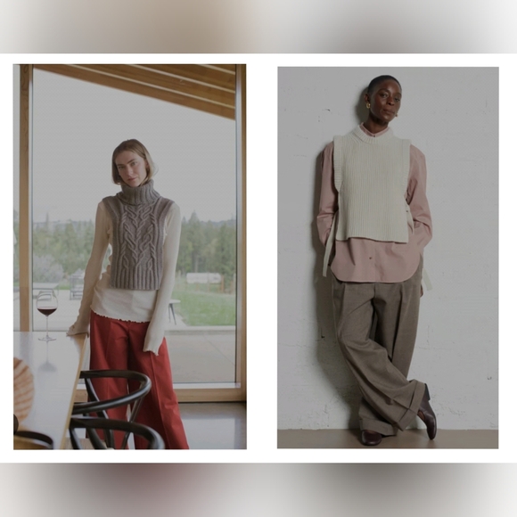 H&M White Dickie Sweater - Picture 4 of 12